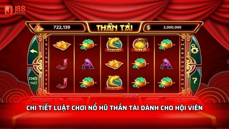 Chi tiết luật chơi Nổ hũ Thần Tài dành cho hội viên