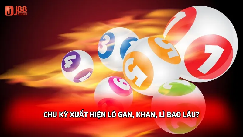 Chu kỳ xuất hiện lô gan, khan, lì bao lâu?